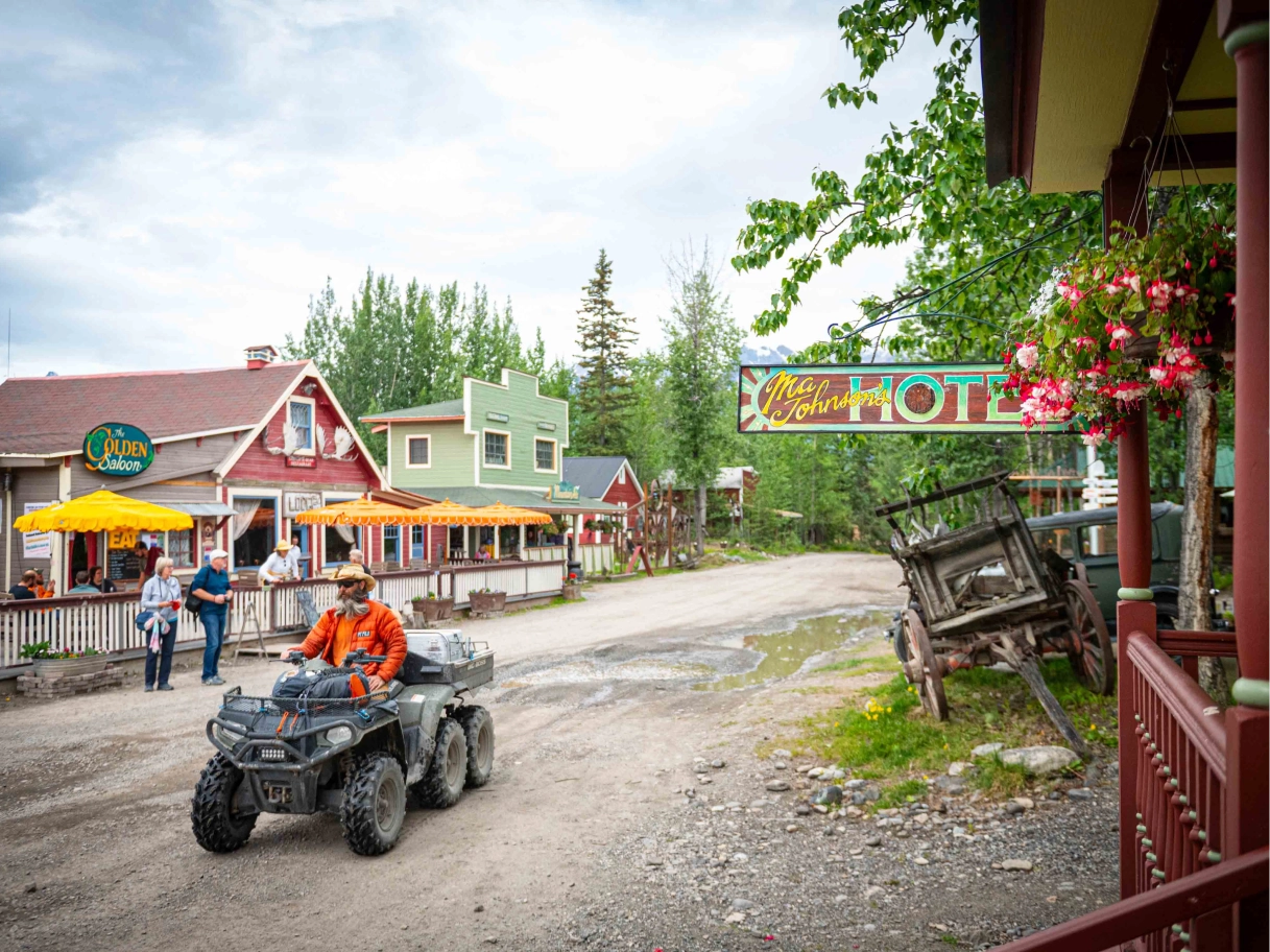 4 wheeler in town