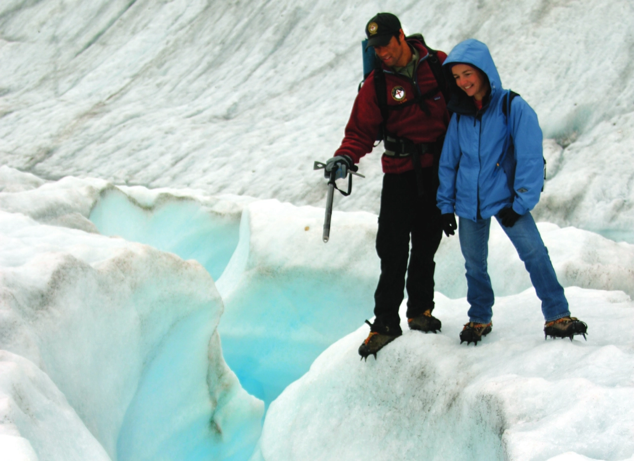 Ice climb experience to get closer